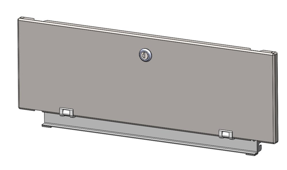 Дверь секционная откидная (D 20.60 MK RAL7004)