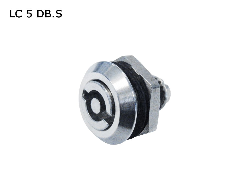 Замок нержавеющий с двойной бородкой (LC 5 DB.S)