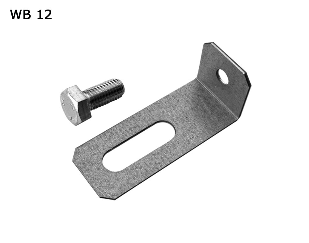 Скобы для монтажа к стене шкафов MPx, 2шт. (WB 12)