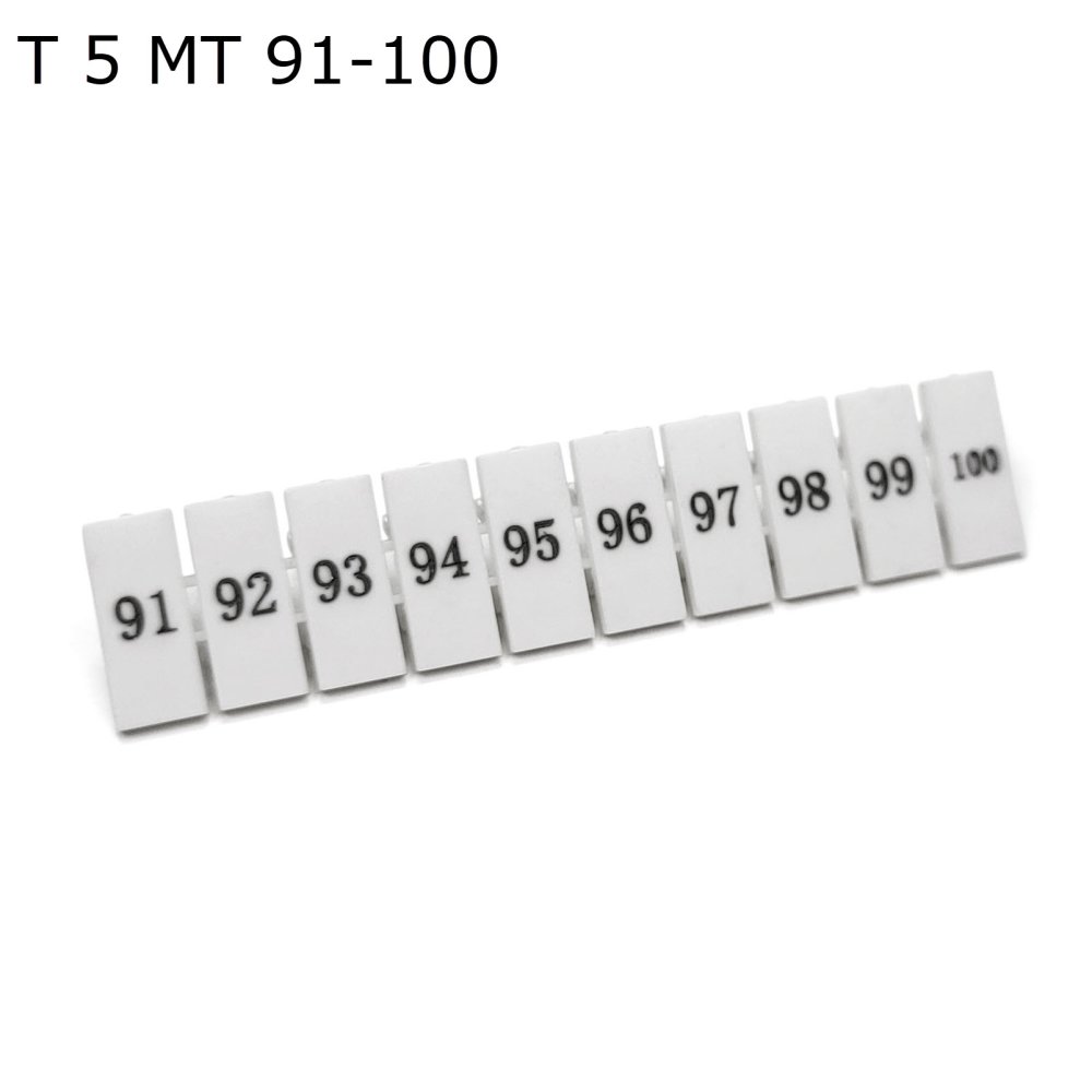 Полоса маркировочная 91-100, 50 шт. (T 5 MT 91-100)