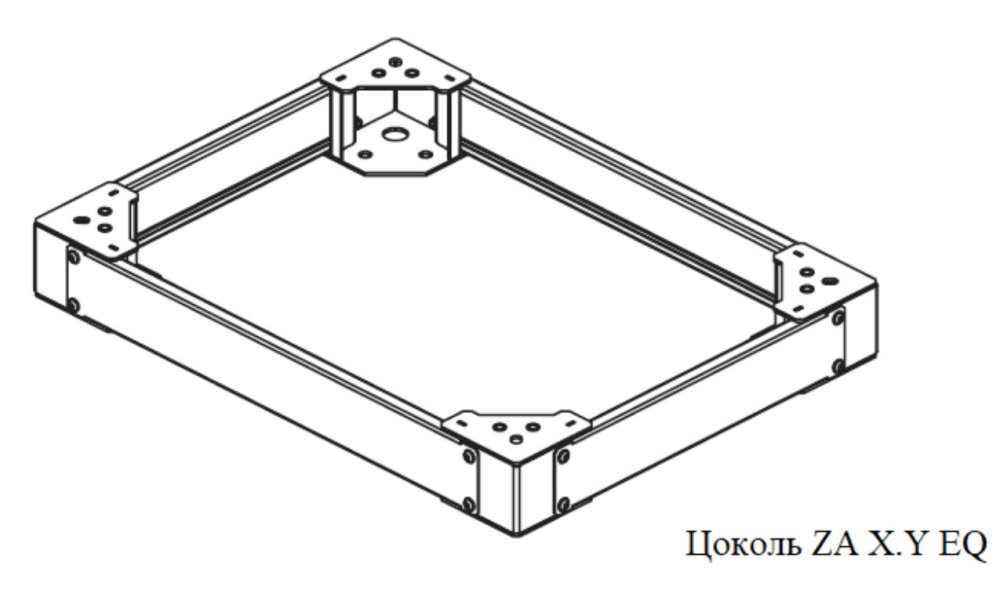 Цоколь сейсмостойкий (ZA 60.60 EQH)