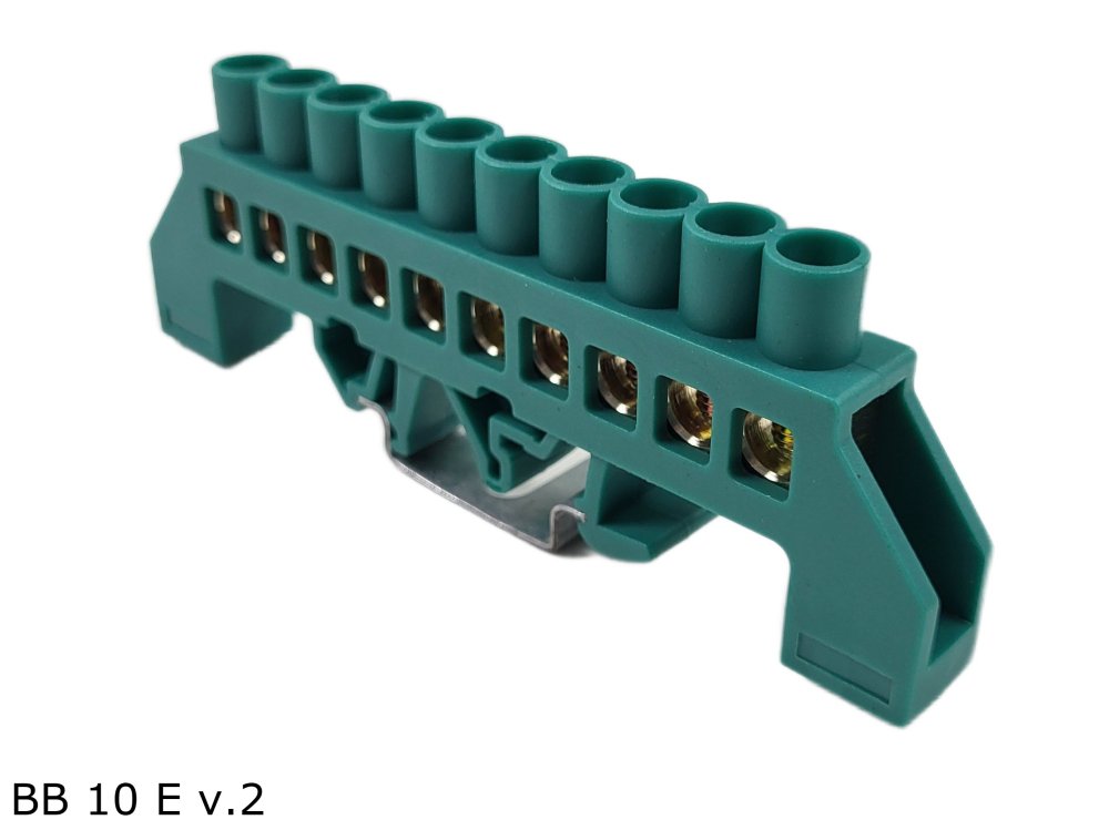 Шина заземления 10 точек (BB 10 E v.2)