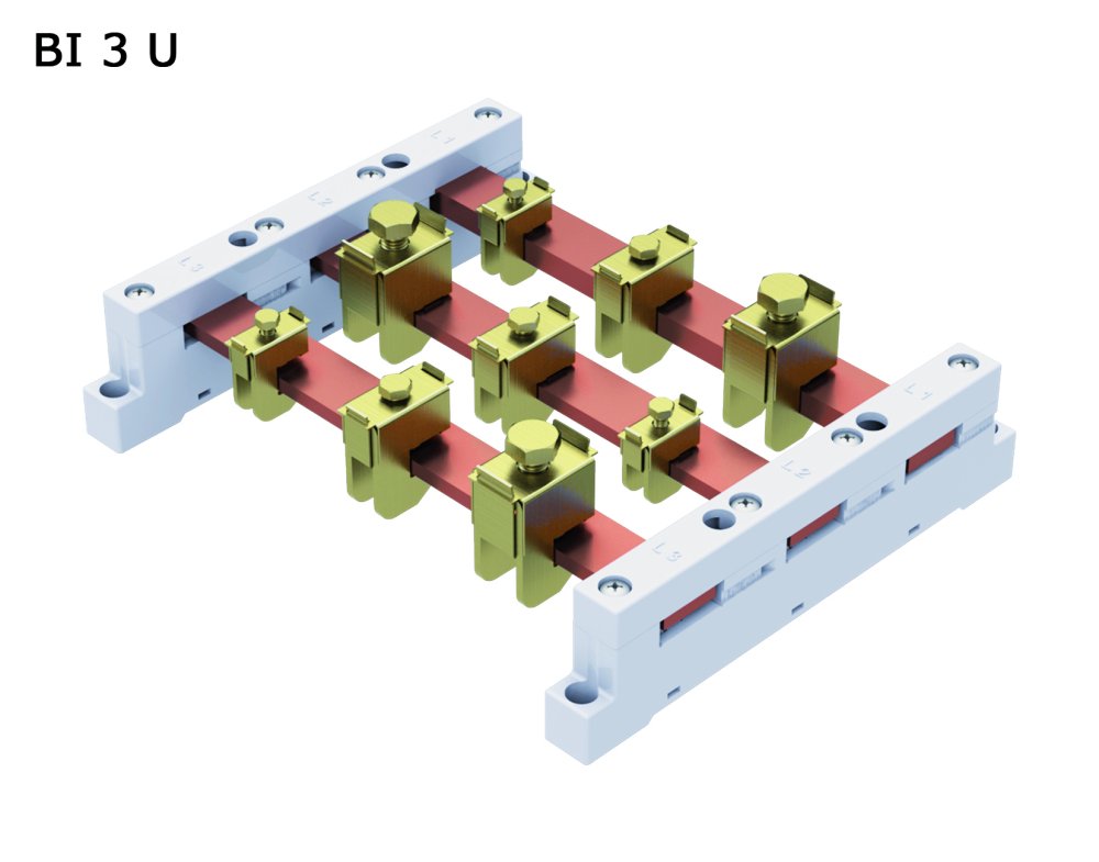 Держатель шинных сборок 800А, 2шт. (BI 3 U)