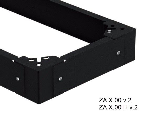 Передние и задние элементы цоколя (ZA 100.00 H v.2 RAL7004)