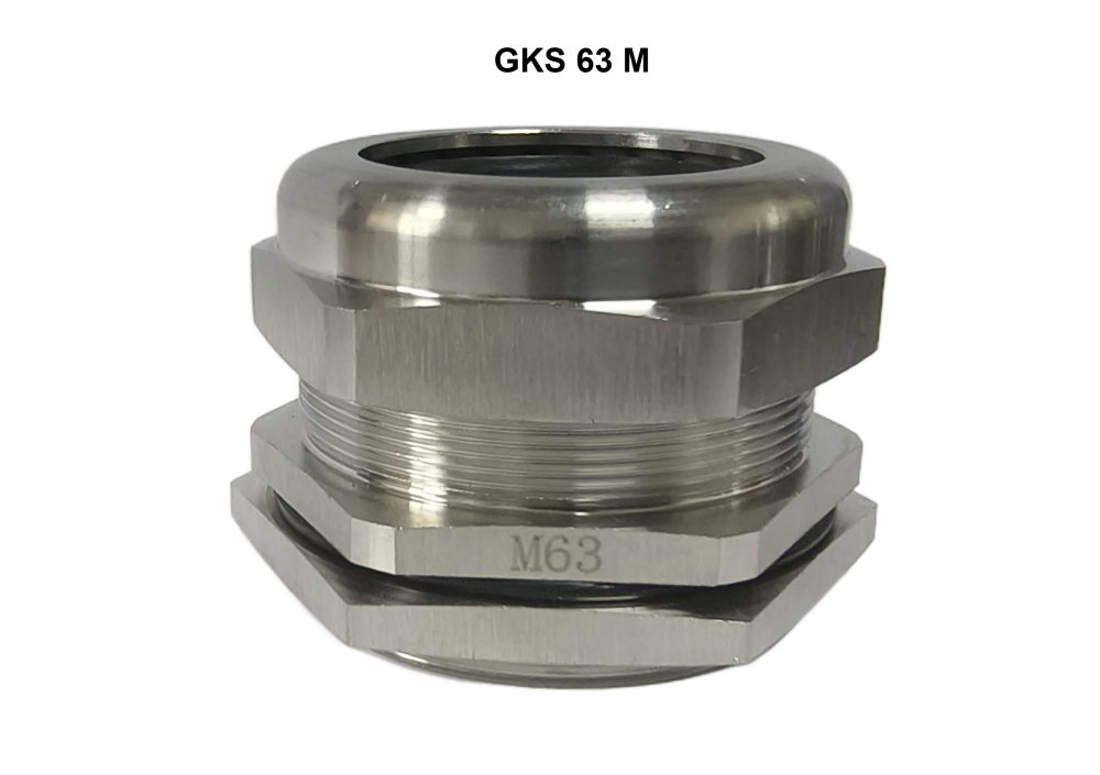 Ввод кабельный из нержавеющей стали, 1шт. (GKS 63 M)