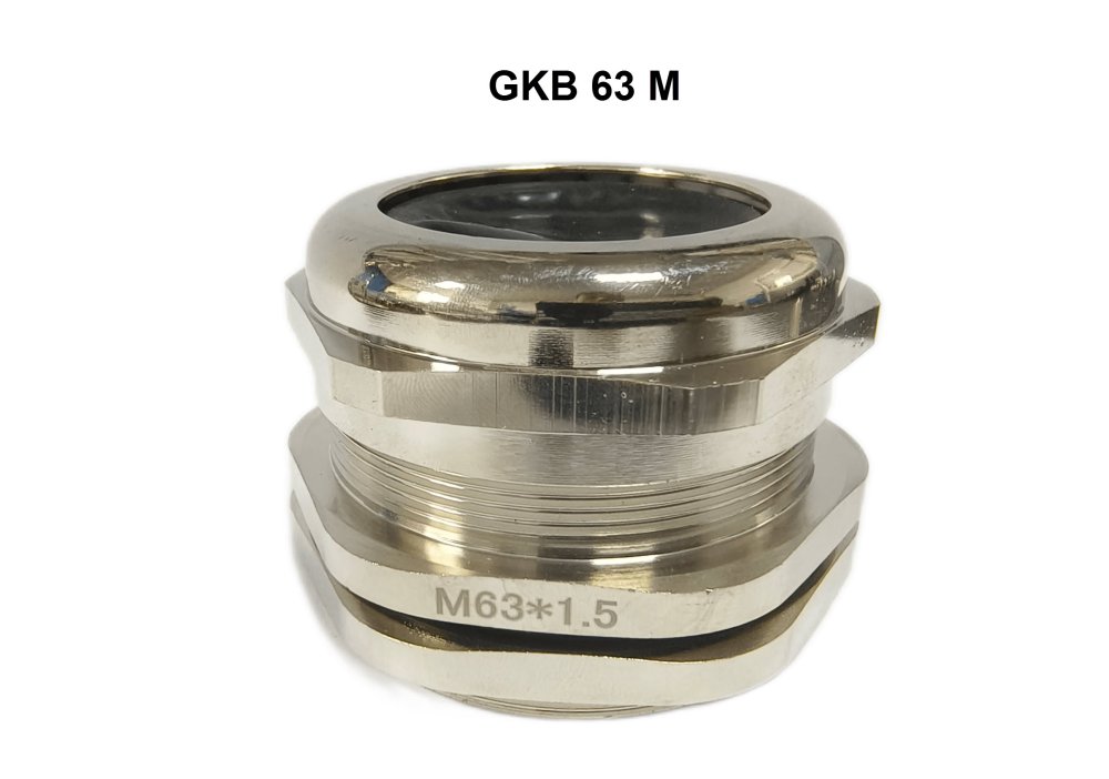 Ввод кабельный латунный, 1шт. (GKB 63 M)