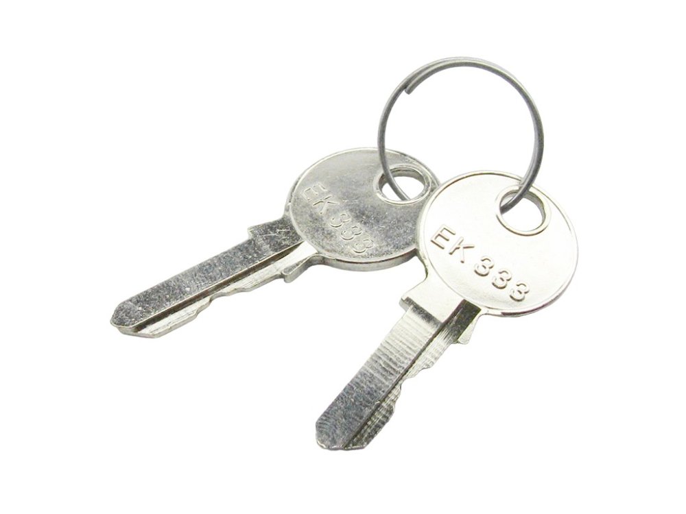 Ключ для замка с цилиндром, 2 шт. (KY 1C.Z)